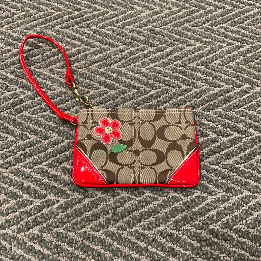 Coach wristlet